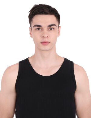 Essential Black Scoop Neck Tank Top