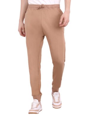 Essential Fleece Joggers - Camel Brown